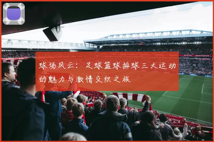 球场风云：足球篮球排球三大运动的魅力与激情交织之旅